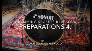 Drumming Secrets Revealed - new material preparations 4 - soundcheck and jammin'