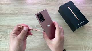 Samsung Galaxy Note20 Ultra 5G Unboxing & First Impressions