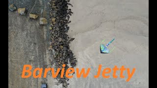 Barview Jetty Cabin Camping and Drone View