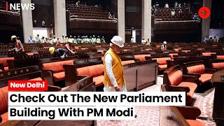 PM Narendra Modi Makes Surprise Visit To New Parliament Building; Interacts With Workers