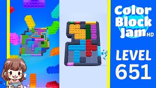 Color Block Jam Level 651 Solution Walkthrough