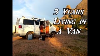 3 Years Living in a Van VanLife On the Road