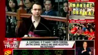 Sen. Alan Peter Cayetano: CONVICT.