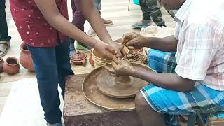 Clay Bowl Making | மண் குவளை செய்தல் | #shorts