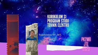 KURIKULUM S1 PROGRAM STUDI TEKNIK ELEKTRO