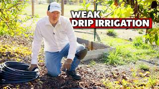 How To Fix A Weak Or Leaking Drip Irrigation System