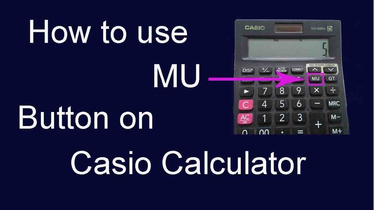 Mu Calculator Button At Humberto Watts Blog