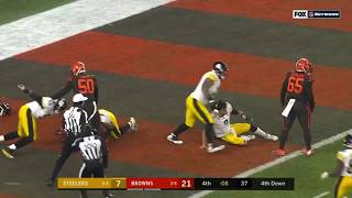 Cleveland Browns vs. Pittsburgh Steelers Fight