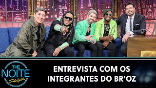 Entrevista com Broz: André Marinho, Jhean Marcell, Matheus Rocha e Oscar Tintel | The Noite 08/11/23