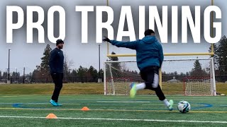 PRO LEVEL Training Session | Passing \u0026 Shooting Partner Training Session For Soccer / Football