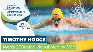 🇦🇺 Timothy Hodge cleans long standing WR! | Men's 200m Individual Medley SM9 - Final