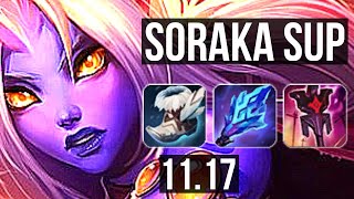SORAKA & Draven vs BARD & Miss Fortune (SUPPORT) | Rank 2 Soraka, 2/0/8 | NA Challenger | v11.17