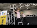 nsg夏フェス show ブースセッティング中！卒業生も活躍中！ 音楽専門学校