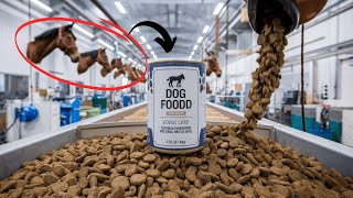 How Millions of DOG FOOD Cans Are Made in a Factory | Canned Meat Factory Process