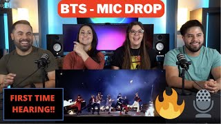First time ever hearing BTS “MIC Drop ” - How is this the same group!? | Couples React