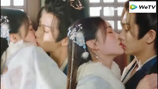 Princess,drugged,impulsively kisses the prince, who gradually fell into passion and kisses her back!