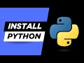 Python Tutorial for Beginners (1): Install Python & Write Your First Code!
