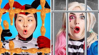 KFC VS POPEYES WHICH ONE IS BETTER? CRAZY EATING ONLY FRIED CHICKEN BY CRAFTY HACKS PLUS