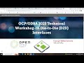 ODSA Sub-Project & Workstream Call - September 22, 2023