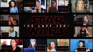 Ladies Edition: Star Wars: The Last Jedi - Official Trailer #2 (Reaction Mashup)