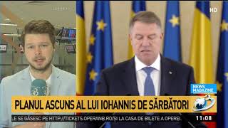 Planul ascuns al lui Klaus Iohannis de Sărbători