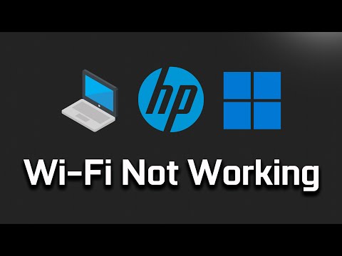 Fix HP Wi-Fi Not Working in Windows  11 [2024]