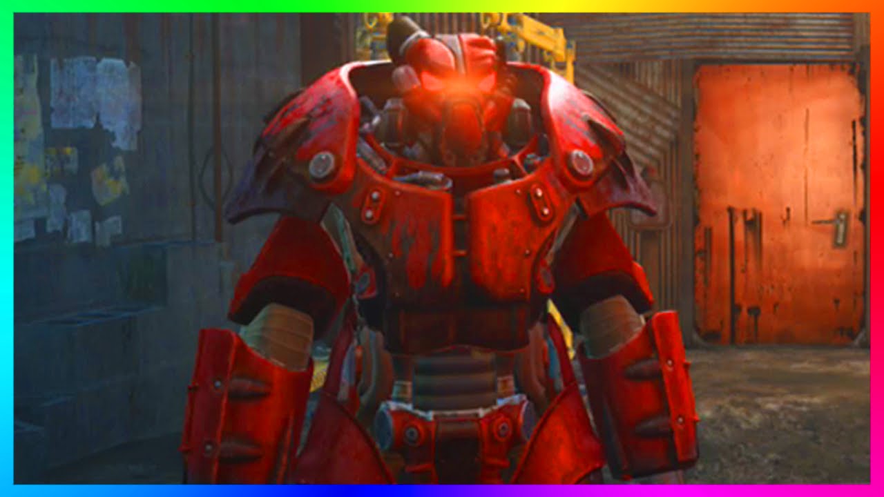 Fallout 4 BEST & RAREST Suit Of Power Armor! - Full "X-01 Power Armor ...