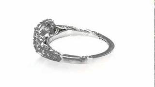 Tacori HT 2516 CU 6.5 Diamond Engagement Ring