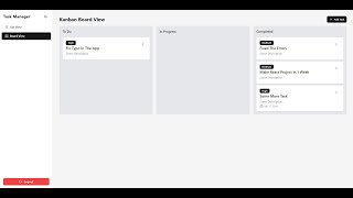 Task Management Dashboard | Next.js, Express, MongoDB | Assignment