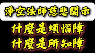 什麼是煩惱障 什麼是所知障