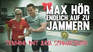 MAX, stop complaining - Training with Germany's most successful female weightlifter