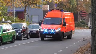 [Mit Pressluft in die Kreuzung] Gerätewagen F15 Stellingen BF Hamburg