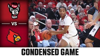 NC State vs. Louisville Condensed Game | 2024-25 ACC Women's Basketball