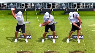 BROOKS KOEPKA GOLF SWING - IRON SWING - Full Speed + SLOW MOTION