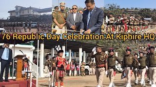 76th REPUBLIC DAY CELEBRATION ON 26 JAN 2025 AT KIPHIRE HQ