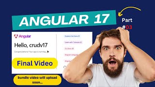 Angular 17 CRUD Application using JSONPlaceholder API | Angular 17 project from scratch final