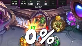 【羅傑亂剪】 0%也能死去  不愧是傳奇｜By-P眼怪｜Roger9527｜《爐石戰記HeartStone》｜英雄戰場｜幹話｜