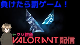 【VALORANT雑談配信】敗北したら罰ゲームで歌を一曲朗読します【初見さん大歓迎】