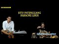 Situ patenggang karaoke lirik - putra panggugah