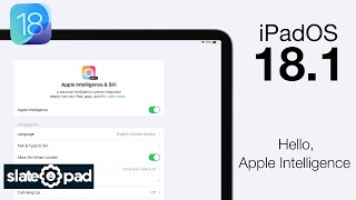 What’s NEW In iPadOS 18.1!