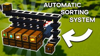 Minecraft Full Automatic Sorting System 1.19 - Stackable