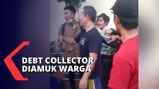 Debt Collector Diamuk Warga Saat Rampas Motor