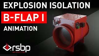 RSBP | B-FLAP I - EXPLOSION ISOLATION FLAP VALVE