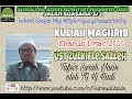 Tafsir Surah Yasin ayat 37-38 - Ust Zulkifli Salleh