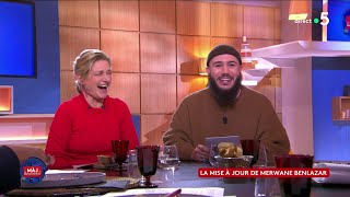 La première de Merwan qui vient de la Ligue 2 des médias - Merwane Benlazar - C à Vous - 31/01/2025