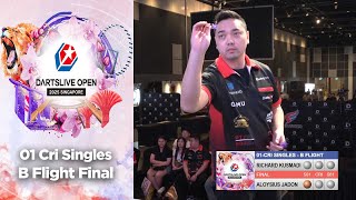 DARTSLIVE OPEN 2025 SINGAPORE - 01 Cricket Singles B Flight Final Match