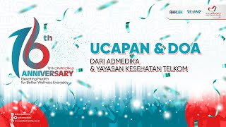 🎉 Ucapan Penuh Makna! Selamat Ulang Tahun ke-16 TelkoMedika dari Admedika \u0026 Yakes-Telkom