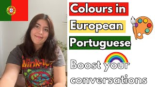 The colours in European Portuguese | Vocabulary and Grammar rules |