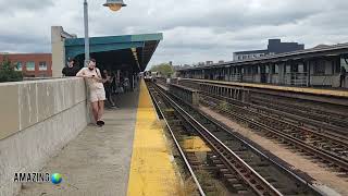 FLUSHING \u0026 MANHATTN BOUND LOCAL 7 TRAIN AT SUNNYSIDE QUEENS #nycsubway #mta #amazingworld