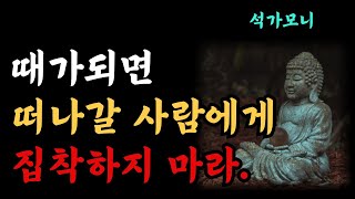 지금은 가까워도 몇 년 뒤는 어떻게 될지 모르는게 사람 사이다 | 욕심과 집착을 내려놓는 부처님 말씀 l 삶의 지혜 I 인생 조언 I 격언 I 오디오북 I 철학